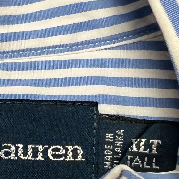 Ralph Lauren Blue and White Striped - Picture 6 of 6